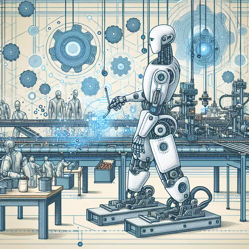 Robot di Dunia Industri: Bagaimana AI Mengoptimalkan Proses Produksi